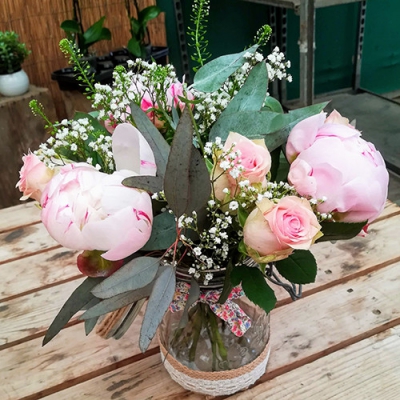 presentation fleurs mariage fleuriste saint brieuc